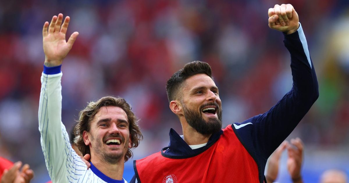 Griezmann e Giroud
