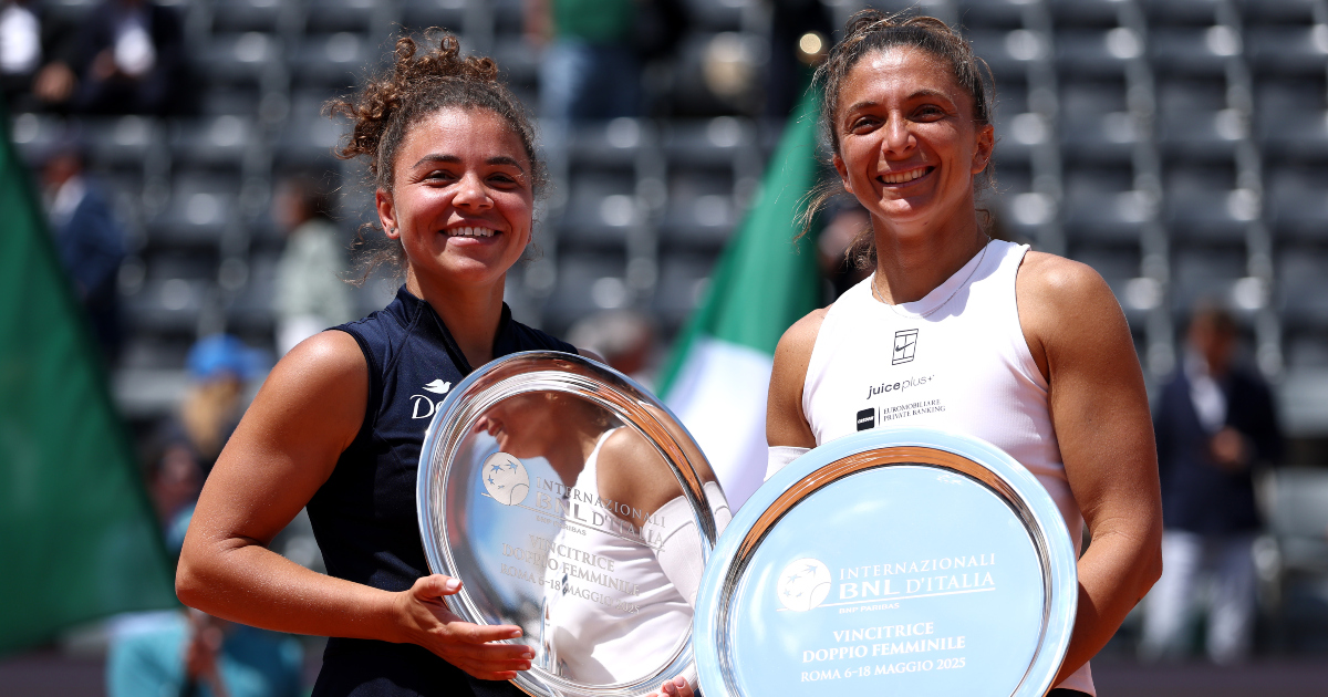 Jasmine Paolini e Sara Errani