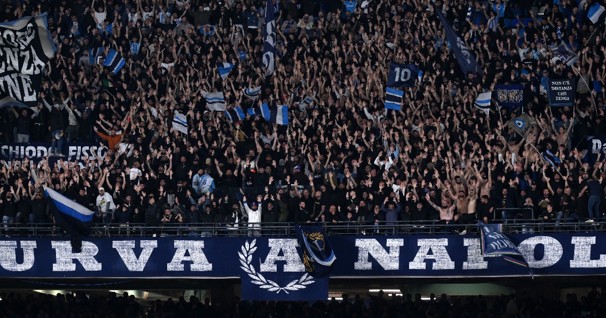 Curva A Napoli