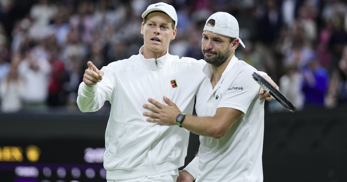 Jannik Sinner e Grigor Dimitrov