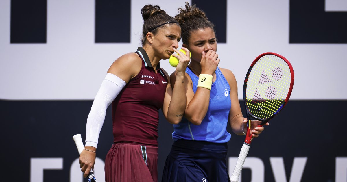 Sara Errani e Jasmine Paolini