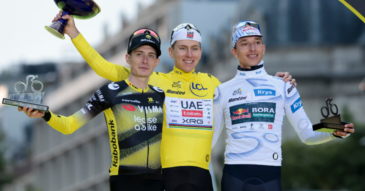 Vingegaard, Pogačar e Lipowitz