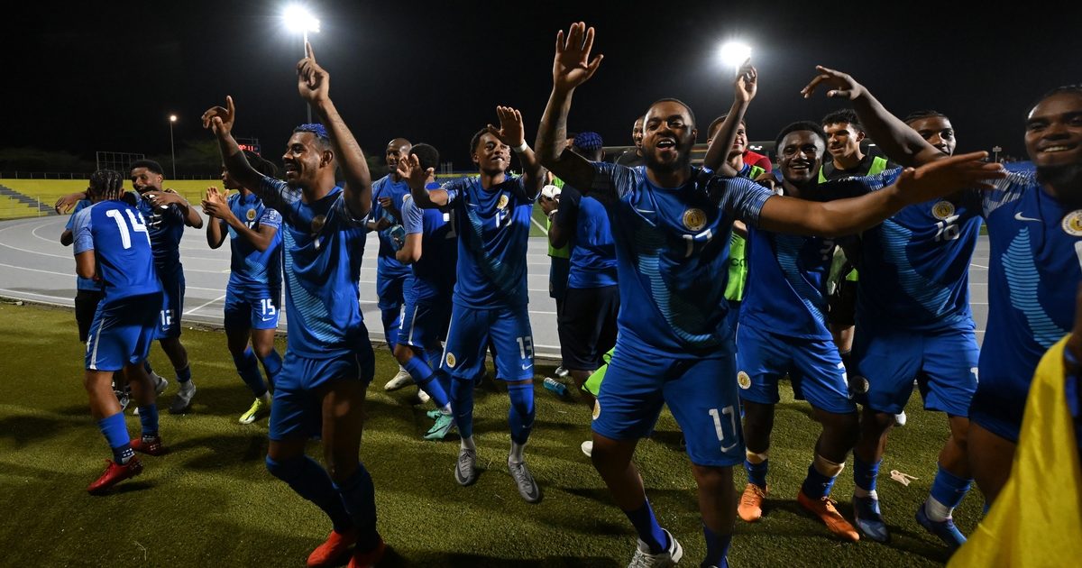 Festa dei giocatori del Curacao (Photo by ANP via Getty Images)
