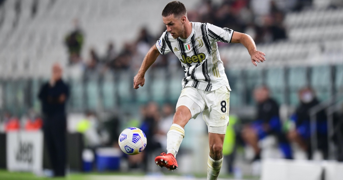 Aaron Ramsey ai tempi della Juve