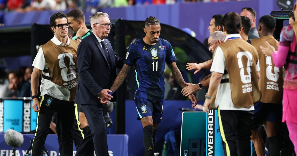 Raphinha, Ancelotti, Brasile, Mondiali