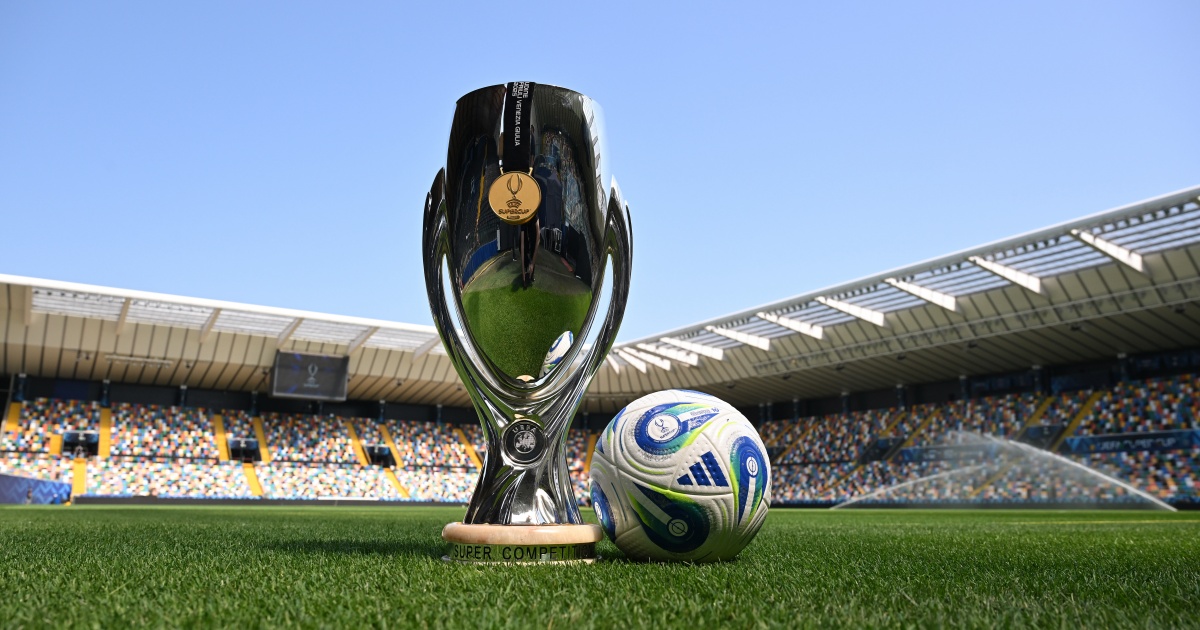 Il trofeo della Supercoppa europea