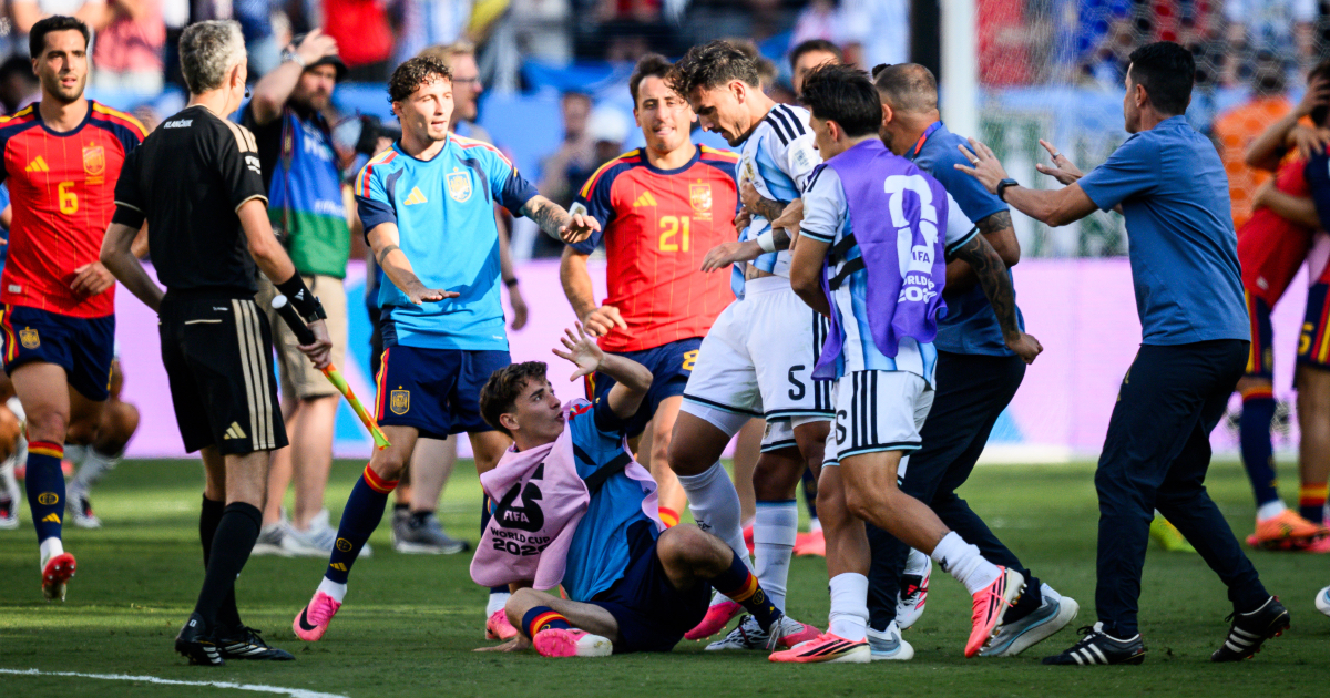 Leandro Paredes, Argentina-Spagna (Getty Images)